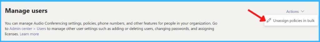 Bulk Removal for Individual Policy Assignments - Top Features In Microsoft Teams July Update 5