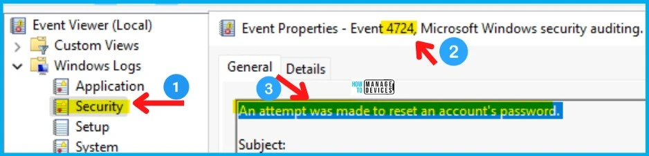 Use SCCM CMPivot to Perform Security Audits - An attempt was made to reset Password - 4