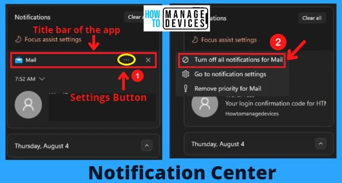 How to Manage Notifications in Windows 11 Detailed Review | Quick Notification settings 28