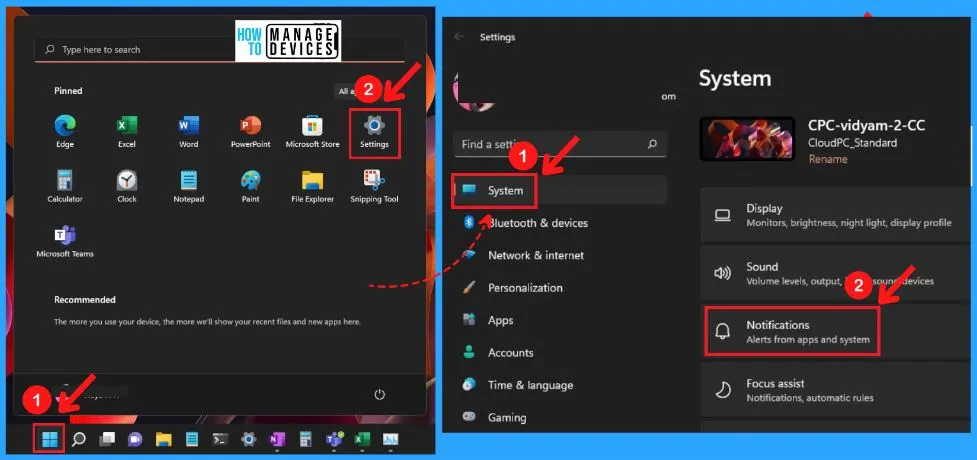 Notification Settings of Windows 11 Full Review | Global Vs Applications Vs Settings 11