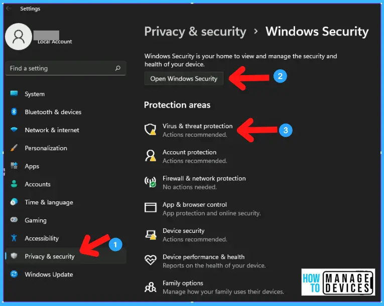 Settings Performance Optimization | Windows 11 -fig.12.1