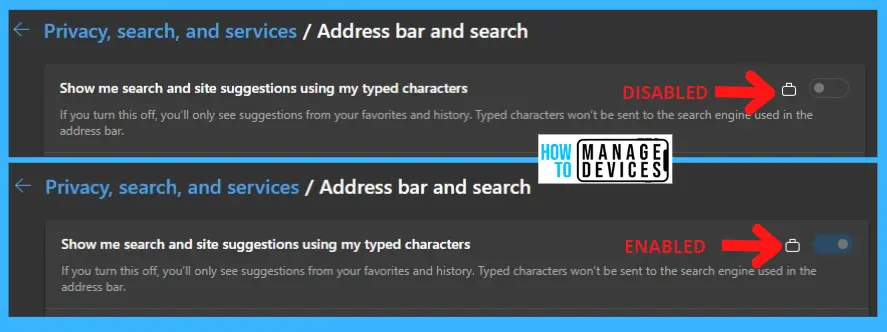 4 Methods Disable Edge Browser Search Suggestions from Address Bar -fig.15