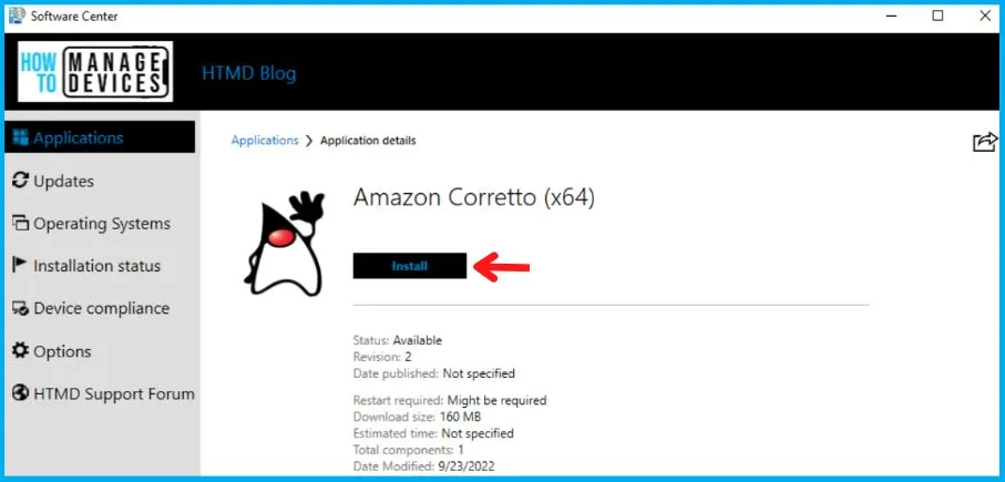 Amazon Corretto Deployment Using SCCM Fig. 18