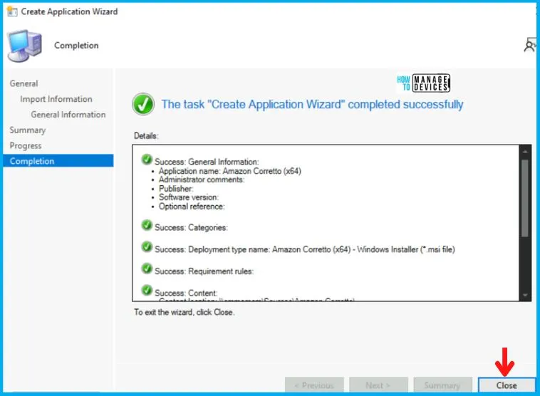 Amazon Corretto Deployment Using SCCM Fig. 5