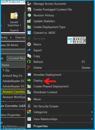 Amazon Corretto Deployment Using SCCM Fig. 12