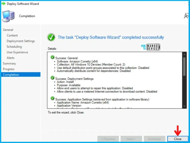 Amazon Corretto Deployment Using SCCM Fig. 17