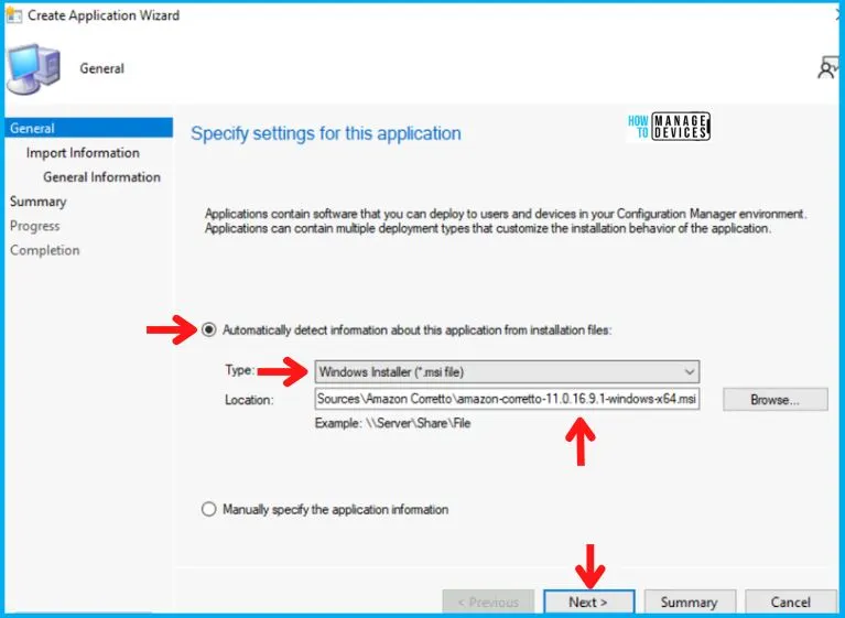 Amazon Corretto Deployment Using SCCM Fig. 2