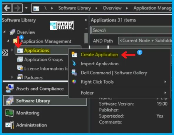 Deploy WinMerge using SCCM | Fix software could not be found Issue | Fig.1