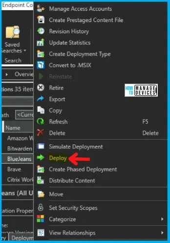 Bluejeans Deployment Using SCCM Fig. 12