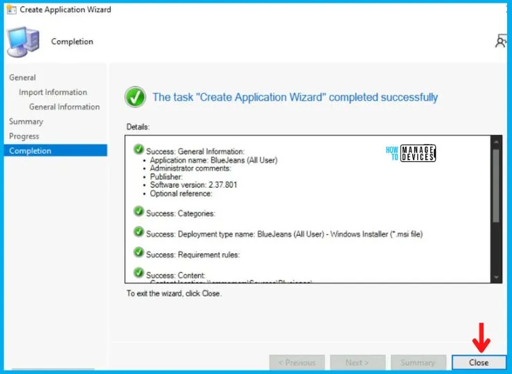 Bluejeans Deployment Using SCCM Fig. 5