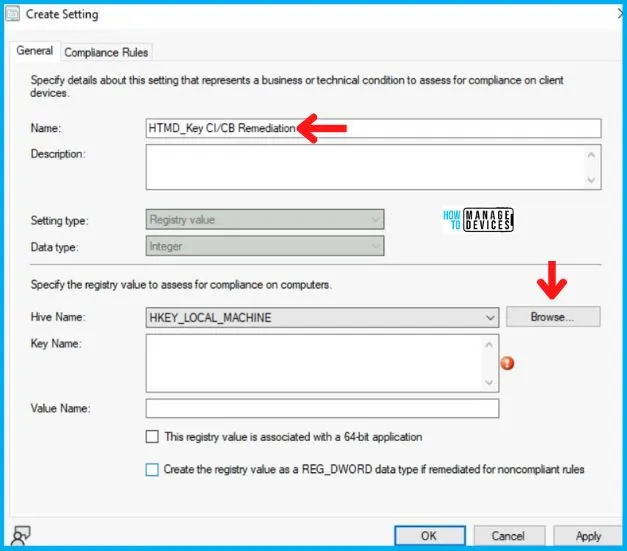 Detect Registry Changes and Revert using SCCM Fig.7