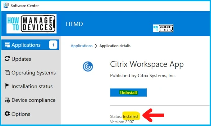 Citrix Receiver Workspace App Deployment Using SCCM 26