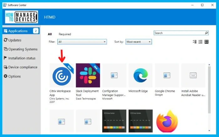 Citrix Workspace App Deployment using SCCM 23 Citrix Receiver