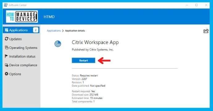 Citrix Workspace App Deployment using SCCM 24 Citrix Receiver