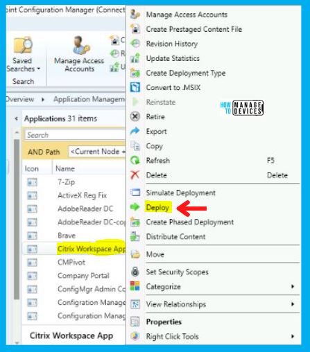 Citrix Workspace App Deployment using SCCM 17 Citrix Receiver