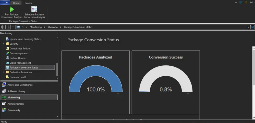 Dark Theme - SCCM 2208 Technical Preview New Features 3