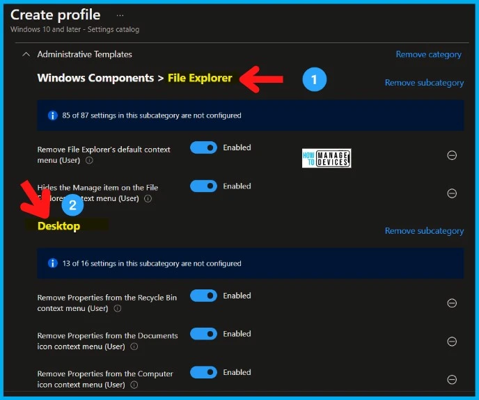 Disable or Enable Windows 11 Context Menu How to Guide Intune Policy 2