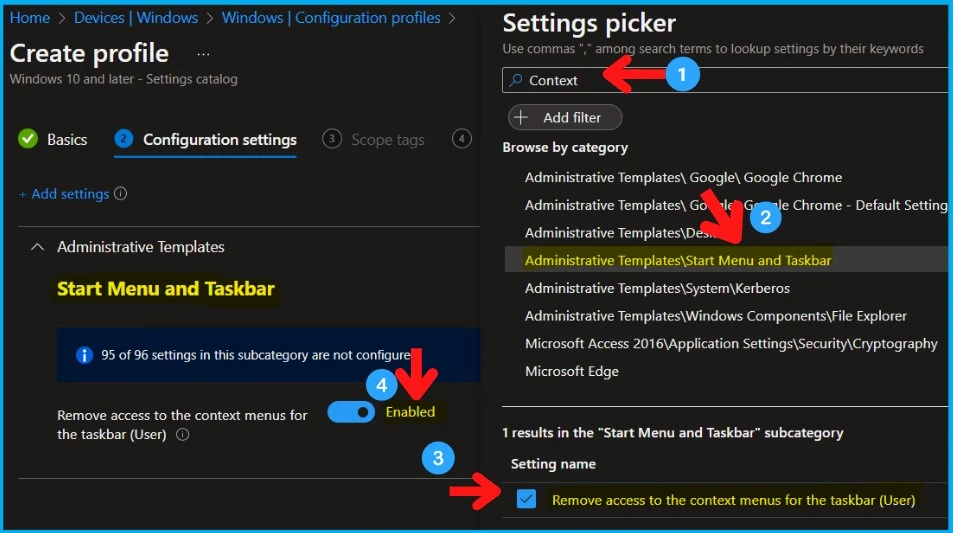 Disable or Enable Windows 11 Context Menu How to Guide Intune Policy