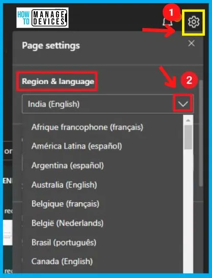 How to Customize Background in Microsoft Edge Browser on Windows | Page Settings Gear Icon | Edge Settings 4