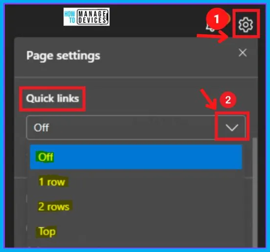 How to Customize Background in Microsoft Edge Browser on Windows | Page Settings Gear Icon | Edge Settings 5