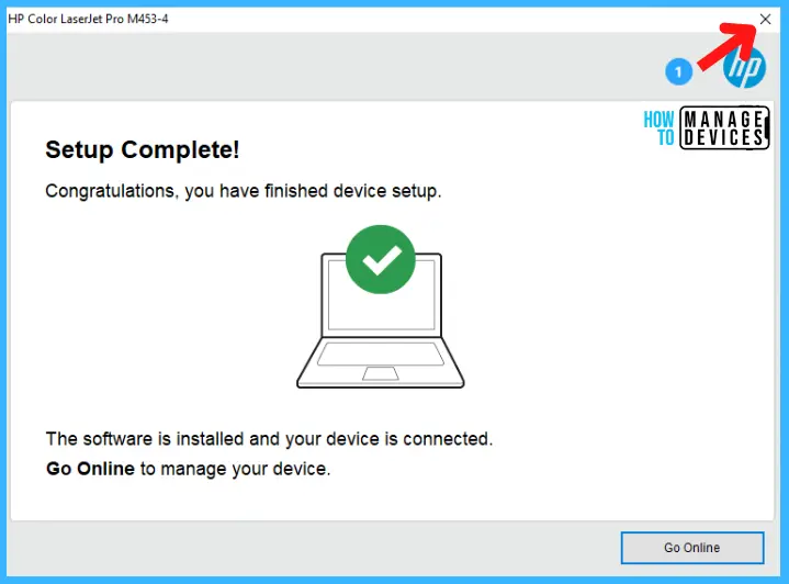 Simple Steps to Install Local Printer in Windows 11 | Driver Software - Setup complete fig.16