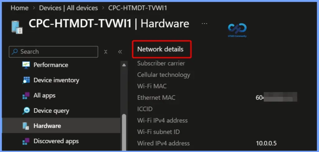 Get Device Hardware Details from Intune Admin Center 9 Get Device Hardware Details from Intune Admin Center - Fig.8