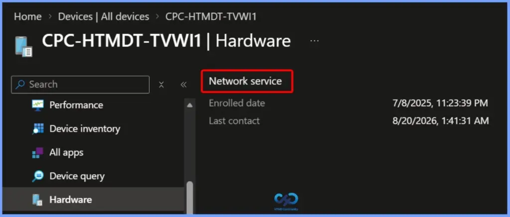 Get Device Hardware Details from Intune Admin Center 10 Get Device Hardware Details from Intune Admin Center - Fig.9
