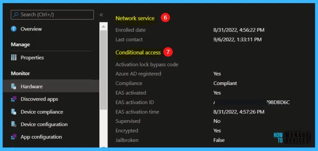 Conditional access - Get Device Hardware Details from Intune MEM Portal 8