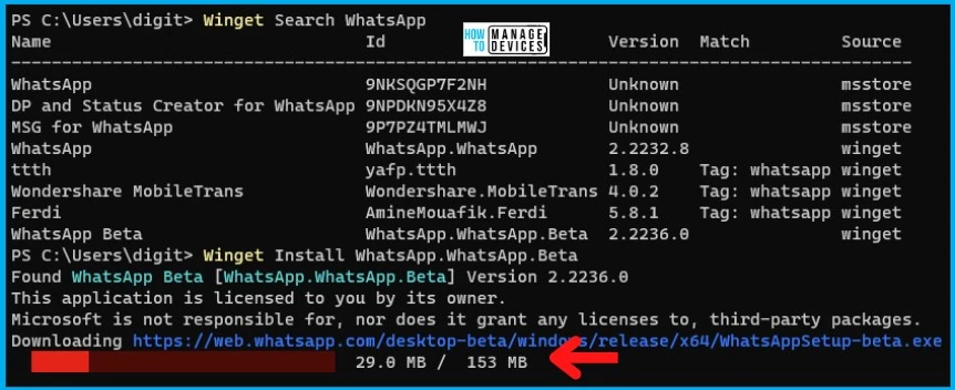 How to Install and Use the WhatsApp App on Windows 11 PC 23