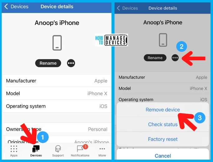 Intune Issue with iOS 16 Upgrade new MDM payload does not match the old payload 4