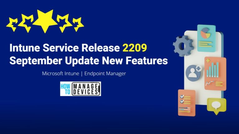 Intune Service Release 2209 September Update New Features MEM