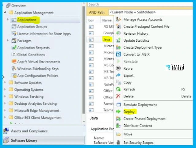 Deployment of Java Using SCCM 17