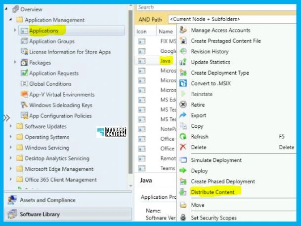 Deployment of Java Using SCCM 12