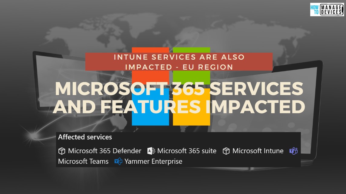 Microsoft 365 Intune Degraded Performance Issue Azure Cosmos DB infrastructure