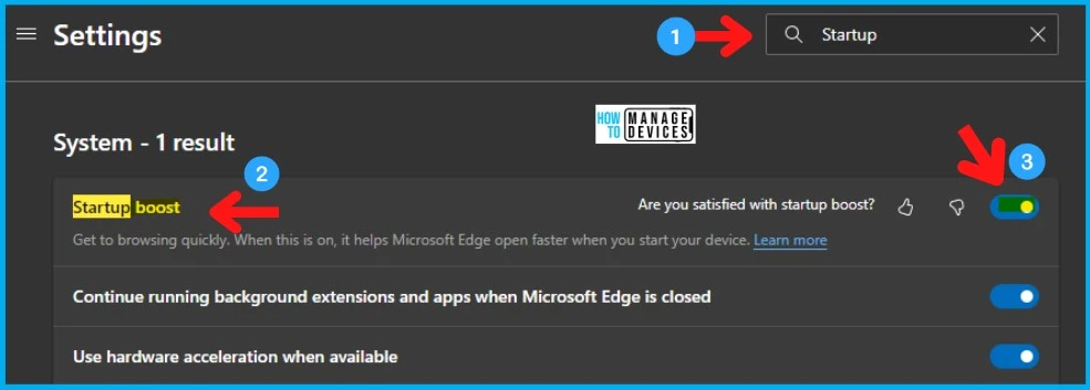 Optimized Performance Configurations of Edge Browser in Windows 11 Intune Fig. 3.2