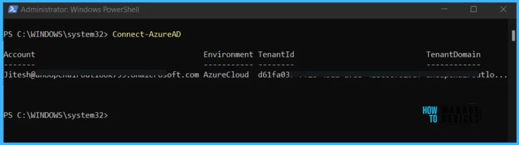 Remove Windows Device from Azure AD using the Command Line 5