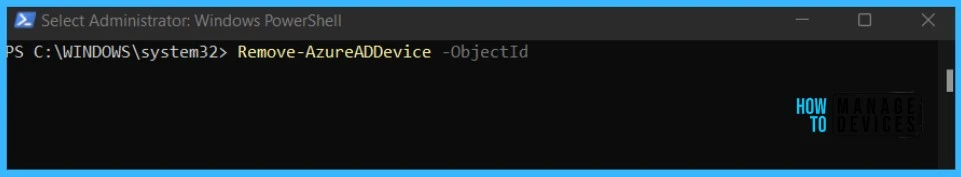 Remove Windows Device from Azure AD using the Command Line 6