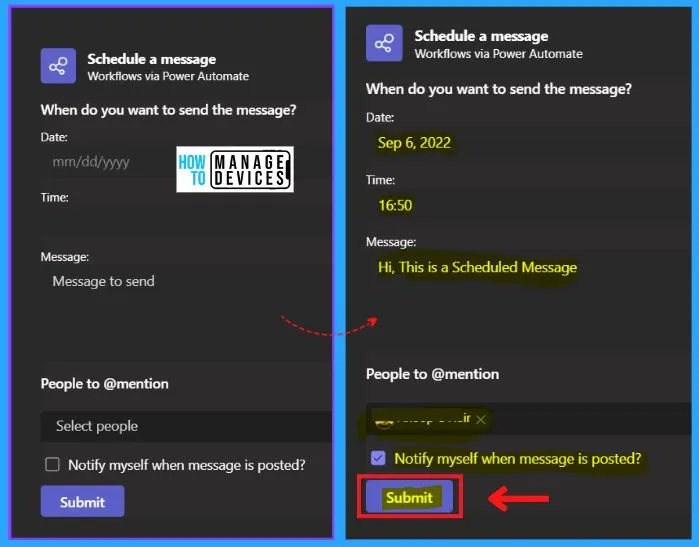 Delay or Schedule a Chat Message in Microsoft Teams on Windows 10