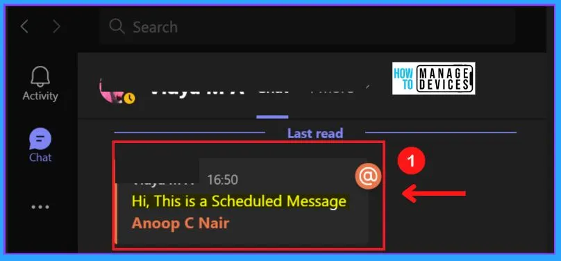 How To Schedule a Chat Message In Microsoft Teams 13