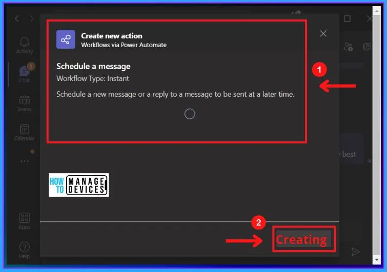 Delay or Schedule a Chat Message in Microsoft Teams on Windows 6