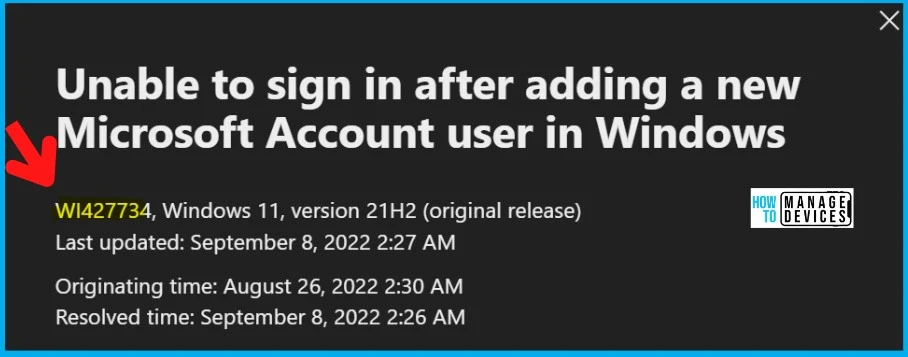 Unable to Login with Microsoft Account to Windows 11 Issue 3