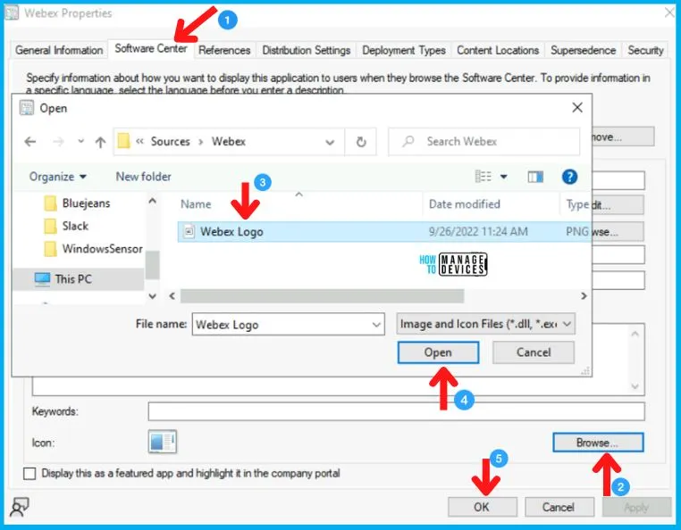 Deployment of WEBEX Using SCCM | Deploy MSI File Fig. 6