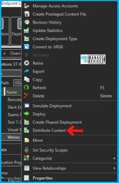 Deployment of WEBEX Using SCCM | Deploy MSI File Fig. 7