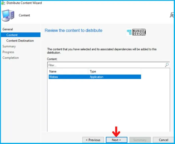 Deployment of WEBEX Using SCCM | Deploy MSI File Fig. 8