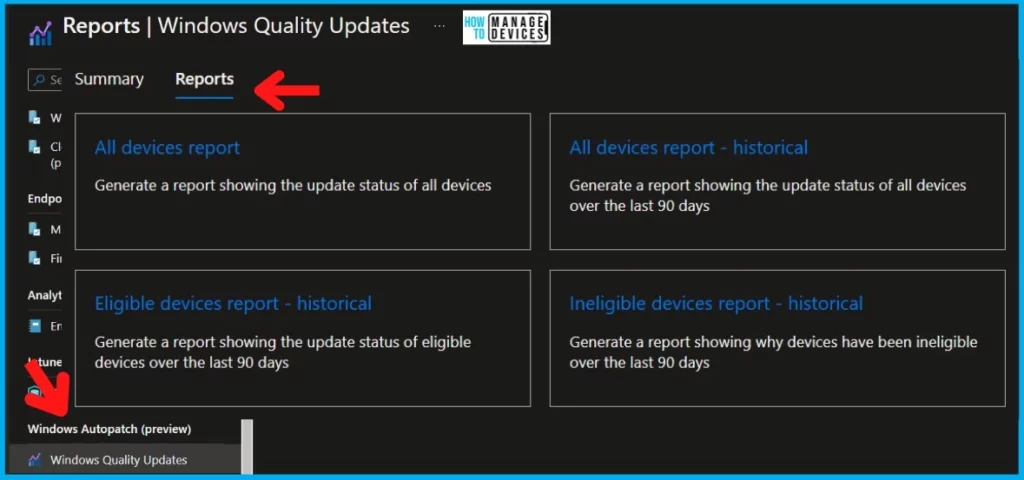 Windows Autopatch Reports Stopped working Intune MEM 1