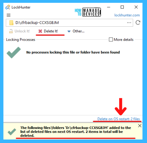 Unlock Windows 11 Files Using Lock Hunter Application HTMD Blog