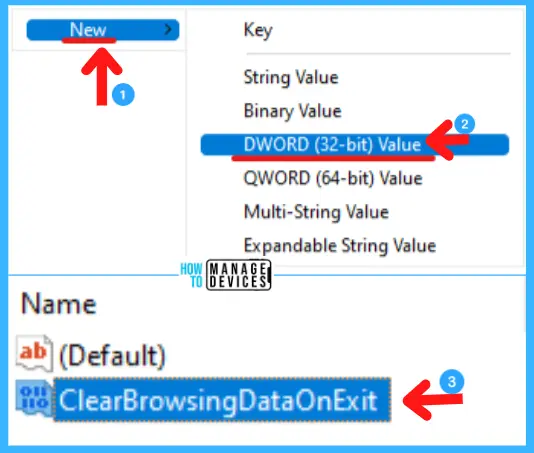 Enable Edge Auto Delete Browsing History -Fig.12