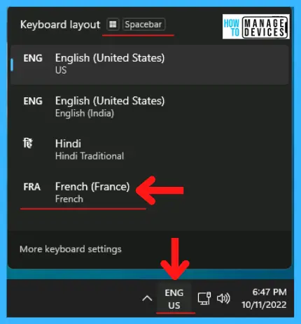 Best Ways to Change Keyboard Layouts | Windows 11 (22H2) -Fig.19