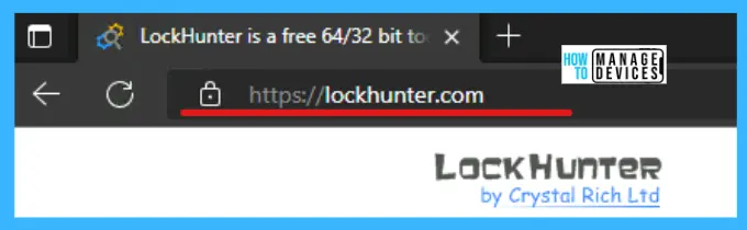 How to Use Lock Hunter App in Windows 11 -Fig.2