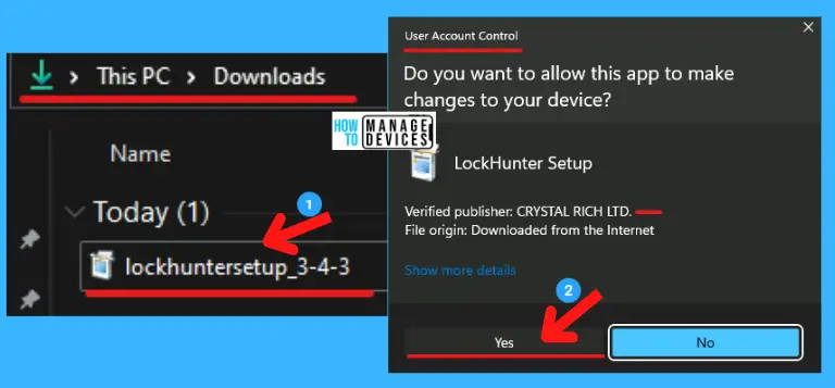 Unlock Windows 11 Files using Lock Hunter Application -Fig.3